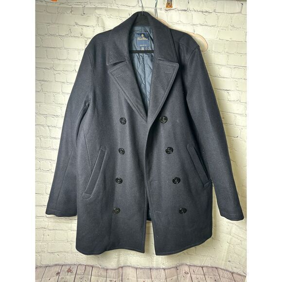 Brooks Brothers Vitale Barberis Canonico Wool PEA‎ COAT (XL)